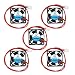 WINSINN 30mm Fan 12V Hydraulic Bearing Brushless 3010 30x10mm for Cooling 3D Printer Hotend V6 V5 - High Speed (Pack of 5Pcs) primary
