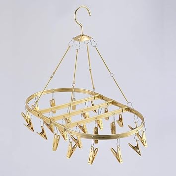 Amazon Com Tehwde Drying Hanger Rack Anti Wind Aluminum Alloy 22