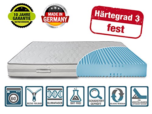 BMM Komfort 7 Zonen Matratze 90x200 Cm In Härtegrad H3 BMM Komfort 7 Zonen Matratze 90x200 Cm In Härtegrad H3