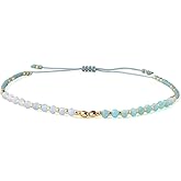 KELITCH Bohemian Crystal Bracelets Miyuki Beaded Woven Friendship Bracelets for Women