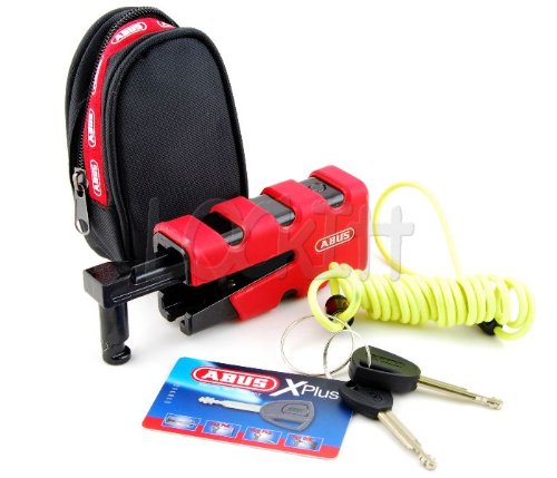 ABUSDisc Lock Granit Sledg 77 Grip Red
