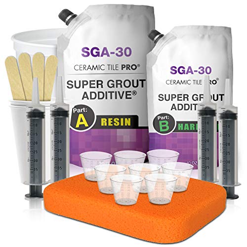 SGA 30 Super Grout Additive Premium Waterproof Tile Grout Repair Kit