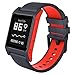 Pebble 2 + Heart Rate Smart Watch- Black/Flame