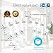 Magnetic Cabinet Locks Child Safety 8 Locks & 3 Keys 3M Adhesive No Drill Hidden Baby Safety Locks for Baby Proofing Cabinets Childproofing Drawer Locks & Cabinets Locks for Child Proof by Top Safety