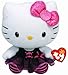 Ty Beanie Babies Hello Kitty Plush, Punk (Discontinued by manufacturer)