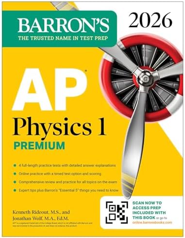 Amazon.com: 5 Steps to a 5: 500 AP Physics 1 Questions to Know by