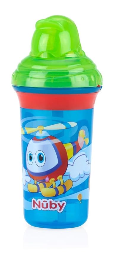 Nuby 270ml Flip It No Spill Sipper (Blue)