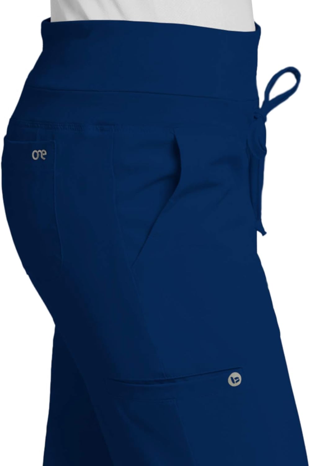 BARCO ONE 4-Pocket Cargo Track Pant for Women– Straight Leg Medical Scrub Pant: Clothing