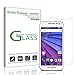 Moto G3 Screen Protector Glass, amFilm 0.3mm 2.5D Tempered Glass Screen Protector for Motorola Moto G 3rd Gen 2015 (1-Pack)