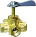 SeaSense NPT Female Three Way Valve, 3/8-Inch primary
