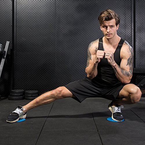 image for BEACE Exercise Core Sliders - Set of 2 or 4 Gliding Discs - Dual Sided