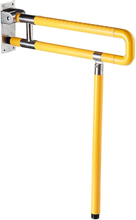 Handlauf für Badezimmer Bad-WC-Armlehnen Klappbare Edelstahl-Handläufe