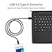 Tronsmart USB C Cable, Type C to USB 3.0 Charging Cable (2-Pack 3.3 Feet, 1 x Black,1 x White) for Samsung Galaxy S8 S8+, Google Pixel, Nexus 6P 5X, LG G6 Note 8 and More