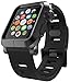 LUNATIK EPIK Aluminum Case and Silicone Strap for Apple Watch Series 1, Black/Black