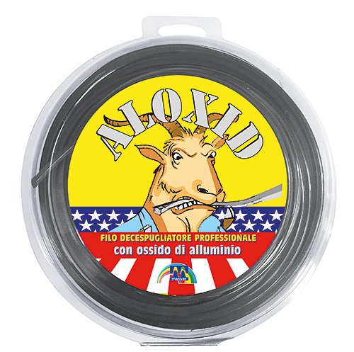 maniver fin433 Brushcutter Wire, 50 M, Grey