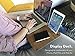 Slate 2.0 Mobile LapDesk – The Essential Laptop Accessory for Students, Professionals, Designers, and Gamers (With Desk Space, For 11 to 13 inch Laptops, Limited Walnut Bamboo)thumb 2