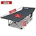 Niceway Oxford Portable Folding Bed Camping Cot with Storage Bag,Weight Capacity to 440 lbs, Strong Stable Collapsible Folding Camping Cot Great for Camping, Traveling and Home Lounging (CR1138)