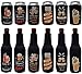 Honbeanify K-Musculo Ashidar Unlimited 12 Pack Bundle Funny Quotes Neoprene Insulated Zipper Beer Bottle/Beer Can Sleeve Covers