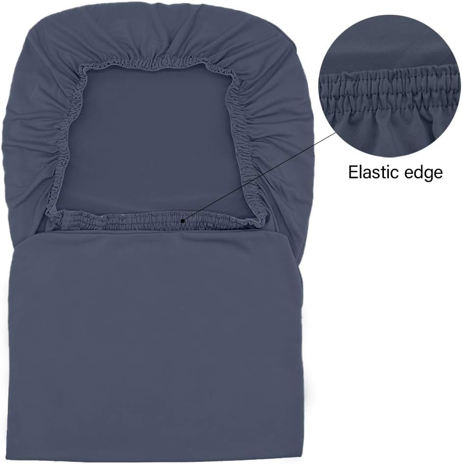 Leeyunbee Set of 6 Dining Chair Covers, Modern Elastic Stretch Chair Protector - Image 5