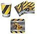 Construction Zone Birthday Party Supplies Set Plates Napkins Cups Kit for 16