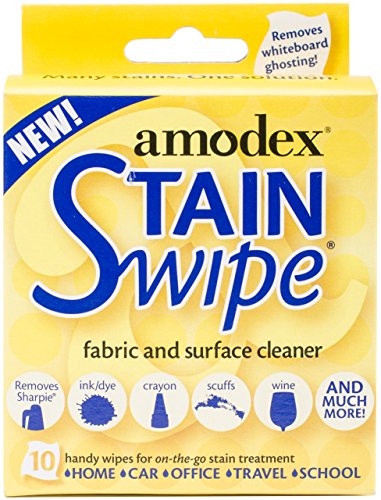 AMODEX 10029 Stain Swipe Surface Cleaner Towelettes 10/Pkg, Оne Расk, None - Thumbnail 3