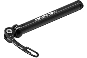 Thinvik Bike Thru Axle for Sram Rrockshox Forks 15 x 100mm, Boost 15 x 110mm,Length(148mm)×TL(9mm)×TP(M15×1.5mm)