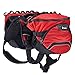 Pettom Dog Saddle Backpack 2 in 1 Saddblebag&Vest Harness with Waterproof for Backpacking, Hiking, Travel, Suit for Small, Medium & Large Dogs