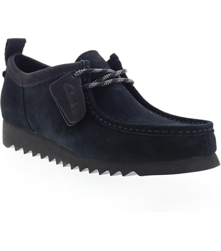 Amazon.com | Clarks - Mens Ashcott Cup Shoes, Color Black Suede