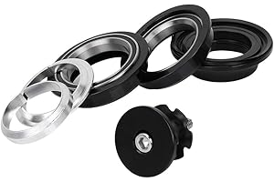 Aluminum 44mm Bicycle Headset Bearing Kit,28.6mm Front Fork Compatible,Lightweight Accessory for Enhanced Cycling Experience