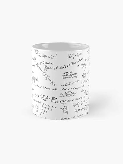 Amazon Co Jp 簡素な雑貨屋 数学数式と数字マグカップ ていますマグカップ おしゃれ セラミック コーヒーマグ 創意コップ かわいい ティーカップ 330ml ホーム キッチン