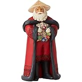 Enesco Jim Shore Heartwood Creek Christmas Around The World Filipino Santa Figurine, 7 Inch, Multicolor