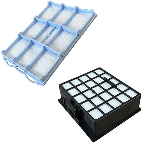 TOP SET - HEPA FILTER + MOTOR PROTECTION FILTER FOR SIEMENS Synchropower VS06, VS 06 G, VS 06 A, VS 06 B, VS 06 C
