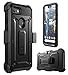 SUPCASE Full-Body Rugged Holster Case for Google Pixel 3 XL, with Built-in Screen Protector for Google Pixel 3 XL 2018 Release, Unicorn Beetle Pro Series - Retail Package (Black)