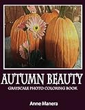 Autumn Beauty Grayscale Photo Coloring Book by 