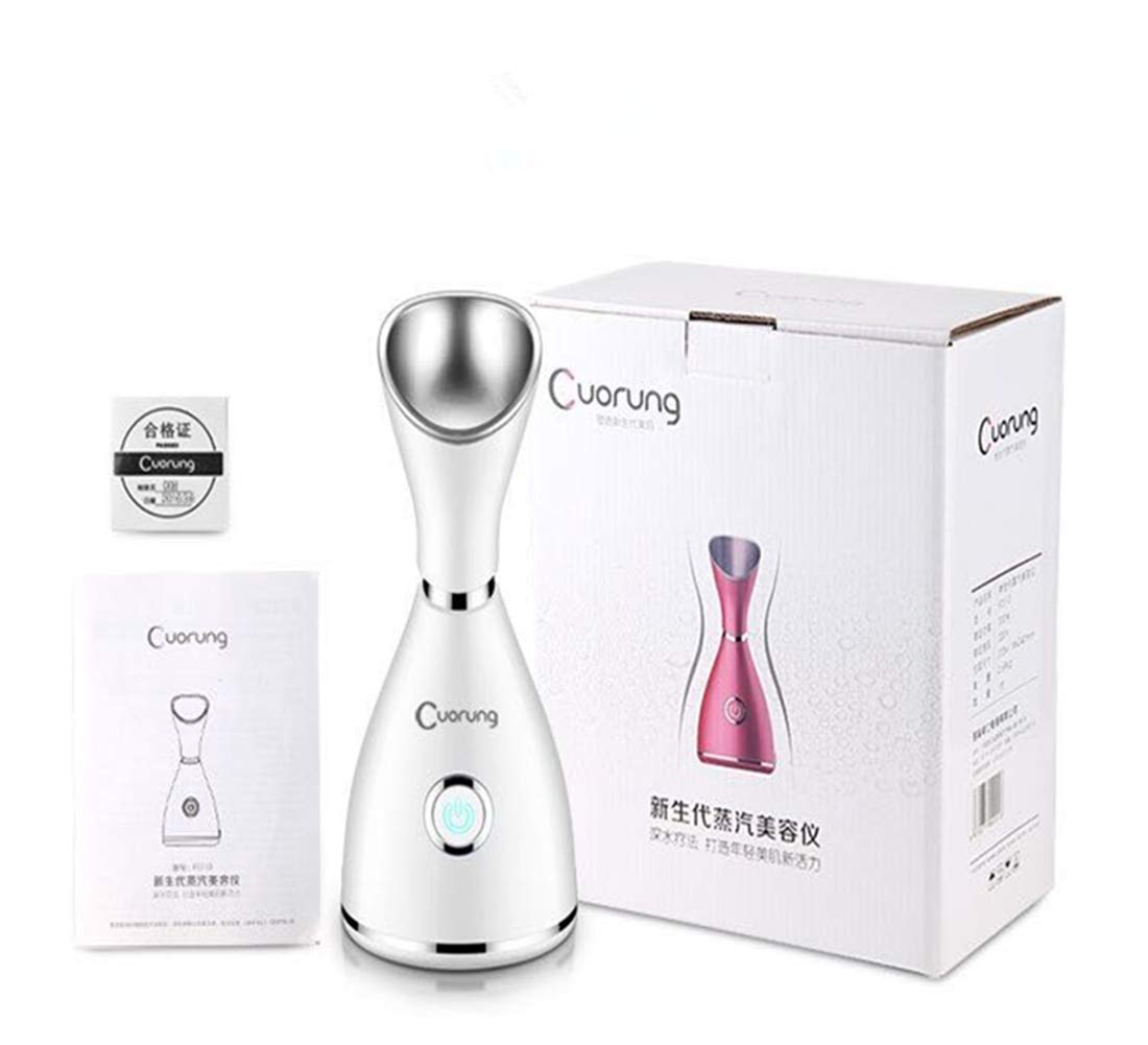 Facial Steamer Nano Ion Facial Steamer dredges pores Blackheads Acne Spa quality Moisturizing cleansing sinus skin care Personal facial warm mist humidifying steamer (CE,FDA,ROHS certification)