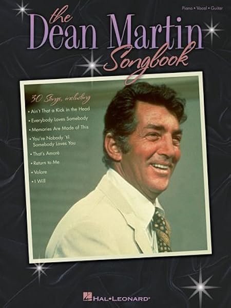 Dean Martin Songbook Piano Vocal Guitar Artist Songbook Martin Dean 0073999066067 Amazon Com Books