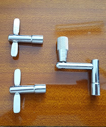YMC DK10 Steel Construction Standard Drum Keys with a Continuous Motion Speed Drum Key- Pack of 3 - Thumbnail 3
