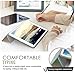 MoKo iPad Air Case - Slim Lightweight Smart-shell Stand Cover with Translucent Frosted Back Protector for Apple iPad Air 9.7