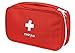 FakeFace Portable First Aid Empty Kit Pouch Tote Small First Responder Storage Bag Compact Emergency Survival Bag for Home Office Travel Camping Sport Backpacking Hiking Cycling Gym Car Outdoor
