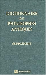 Dictionnaire des philosophes antiques