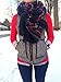 Merokeety Womens Slim Fall Quilted Herringbone Puffer Vest with Zipper XS Black/White