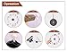 Toppers Frameless Large Modern 3D DIY Large Wall Clock Mirror Stickers Home Office Decoration