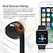 LBell Wireless Headphones V4.1 Wireless Stereo earbuds Built-in Noise Cancellation Stereo Bluetooth Headphones with Mic for iPhone and Android Phones (Black)