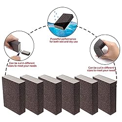 Jersvimc 80 Grit Coarse Sanding Block - 12Pcs, Wet