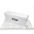 BCW Long Comic Storage Box - 5 ct | Corrugated Paper Comic Long Box | 200 lb. Test Strength | Stackable Organizer for 250-300