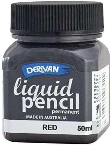 Liquid Pencil 50Ml Permanent Red