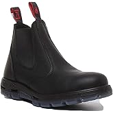 Redback UBBK Easy Escape Slip-On Soft Toe Black Redback Boot Size UK10.5 = US11.5
