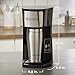 BLACK+DECKER Cm625B Programmable Single Serve Coffee Maker With Travel Mug, Black