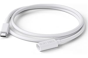 USB C Extension Cable for Ring Solar Panel & Camera, Waterproof Outdoor Type C Male to Female Cord Compatible with Ring Stick