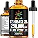 Hemp Oil 250000 for Stress Relief - Premium Superstrong Formula - Immunity & Mood Support - 100% Safe & Natural Ingredients - Provides Deep Sleep - Made in USA - Omega 3, 6 & 9